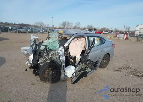 2015 Nissan Sentra Sv из США, поврежденный, VIN 3N1AB7APXFL695203